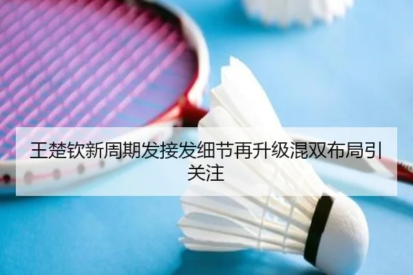 王楚钦新周期发接发细节再升级混双布局引关注 | kaiyun